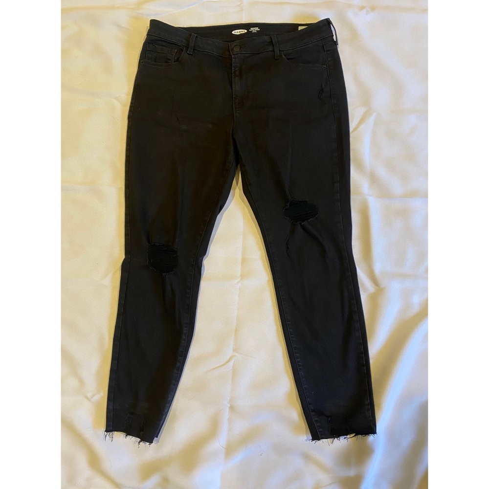 Old Navy Rockstar Super Skinny Mid-Rise Jeans